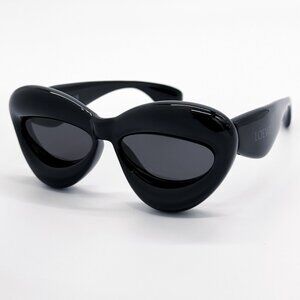 NEW LOEWE SUNGLASSES LW40097I 01A BLACK WOMEN EYEWEAR LOEWE